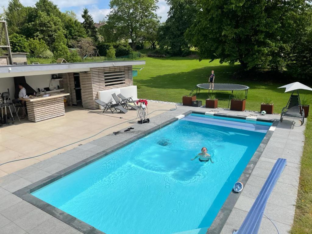 Appartement 5 Personnes Avec Acces Piscine Et Jacuzzi Villers-la-Ville 外观 照片