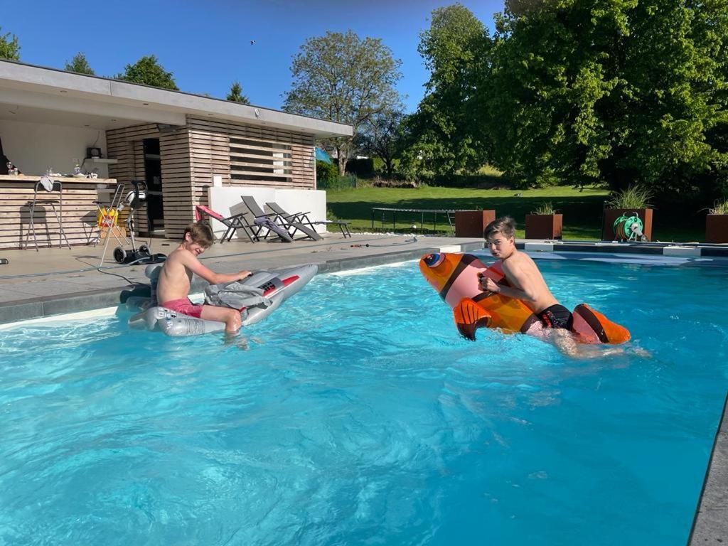 Appartement 5 Personnes Avec Acces Piscine Et Jacuzzi Villers-la-Ville 外观 照片